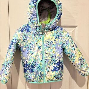 The North Face Kids Reversible Hooded Puffer Jacket - size 4T